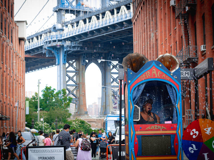 Catch immersive art experiences in Dumbo