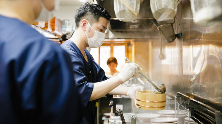 炭火焼濃厚中華そば 威風堂道