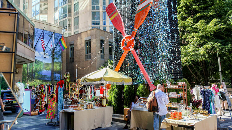 Vintage market at Fairmont Chicago