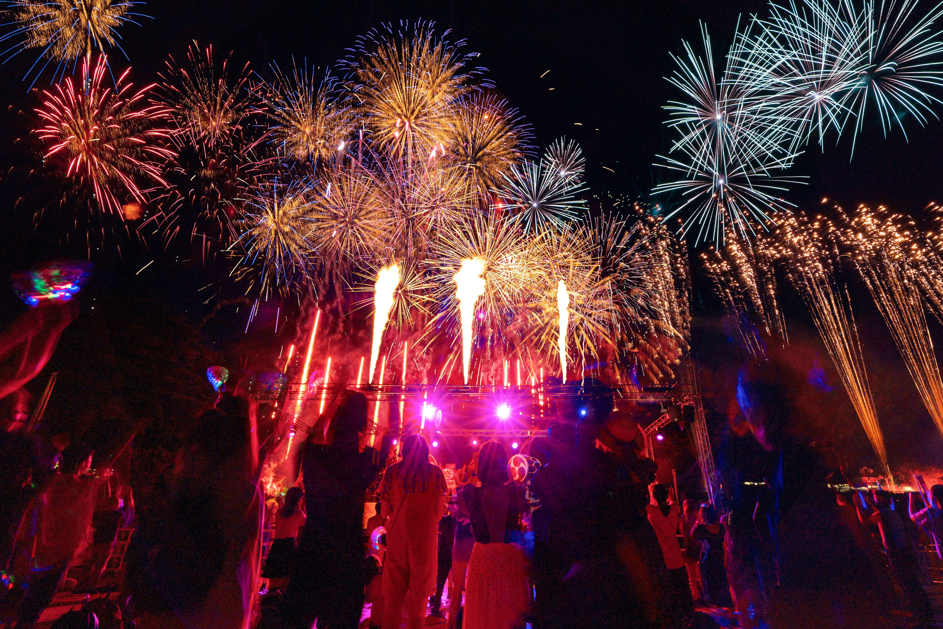 Fireworks at Seibuen Amusement Park | Things to do in Tokyo