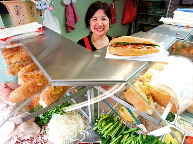 Banh mi at Marrickville Pork Roll