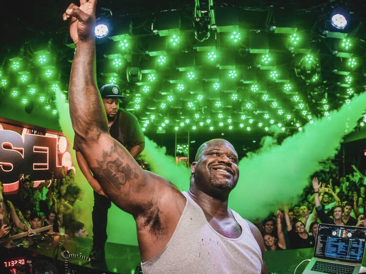 Shaquille O'Neal is playing a DJ set in Melbourne