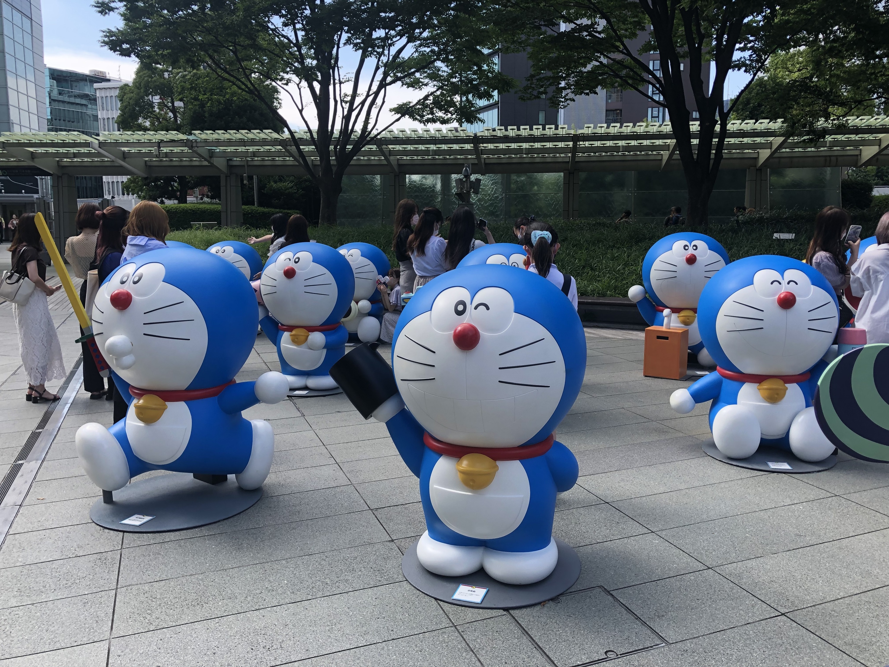 この夏 六本木ヒルズがドラえもん一色に この夏 六本木ヒルズがドラえもん一色に