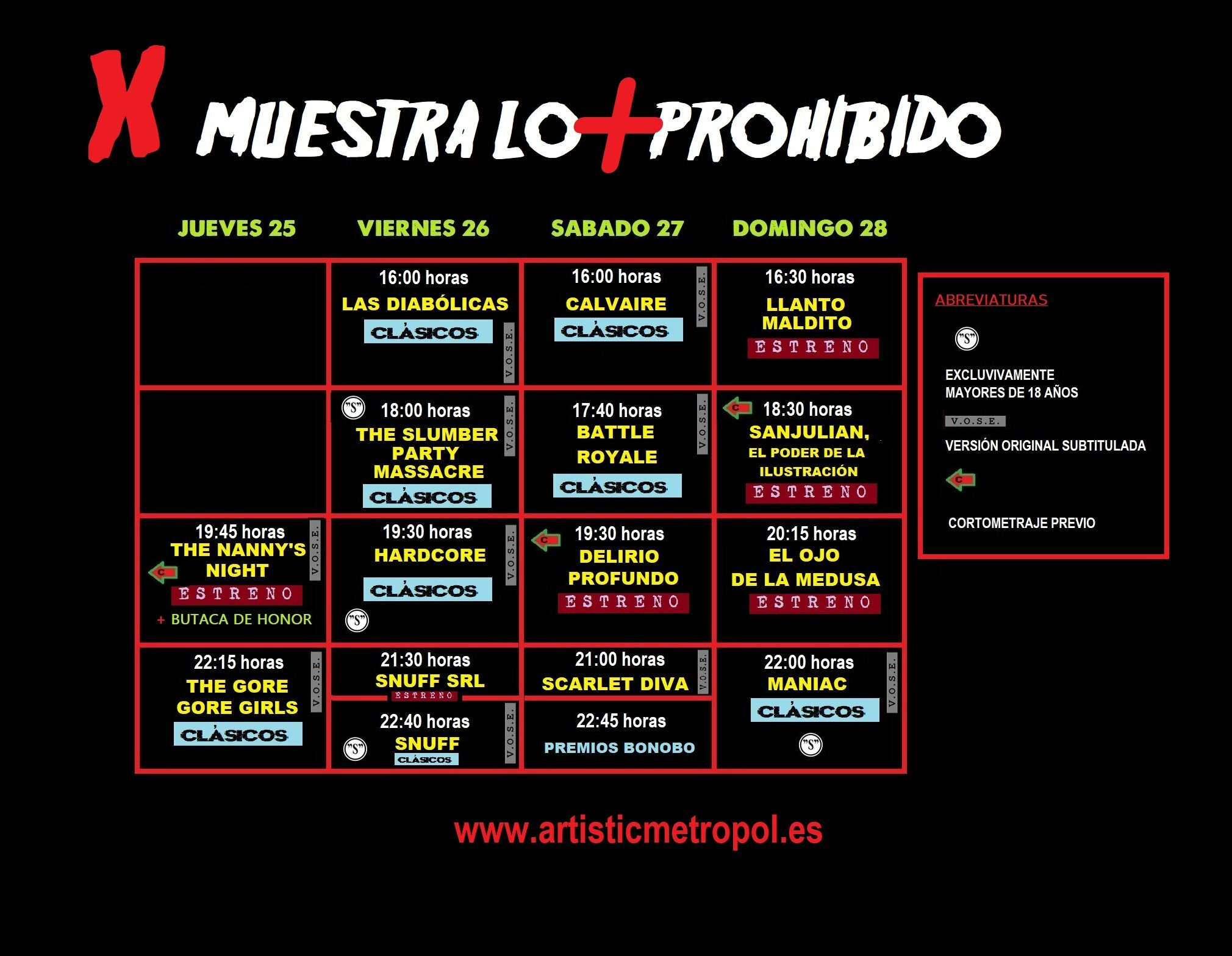 Muestra Lo + Prohibido