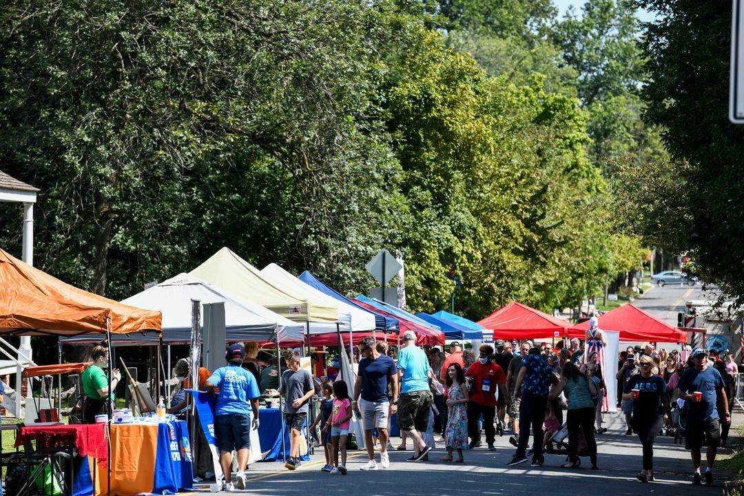 Fair festivities take over a historic site in Staten Island.