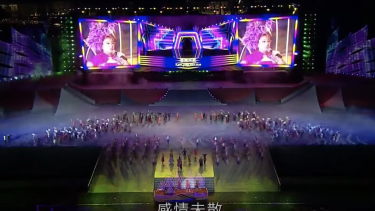 The biggest getai stage