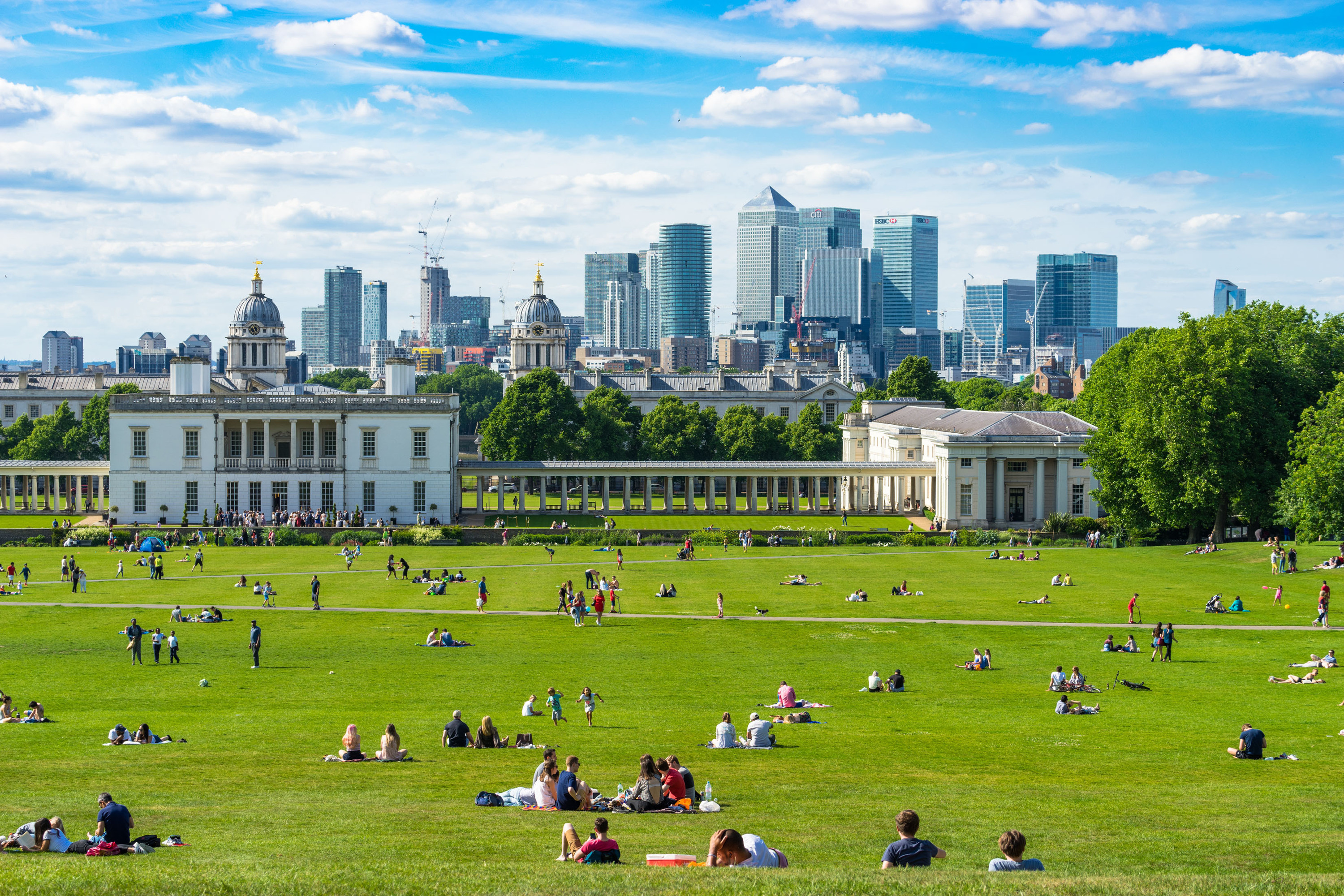 London is allegedly the greenest city in Europe