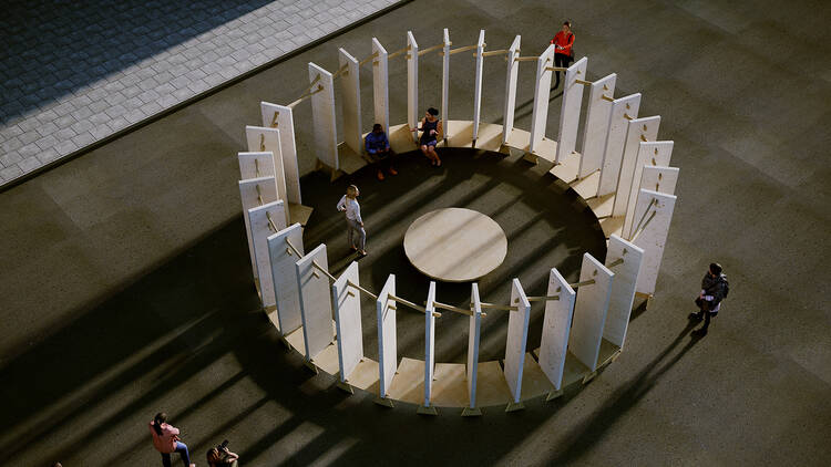 Henge by LSI Stone Stanton Williams and Webb Yates