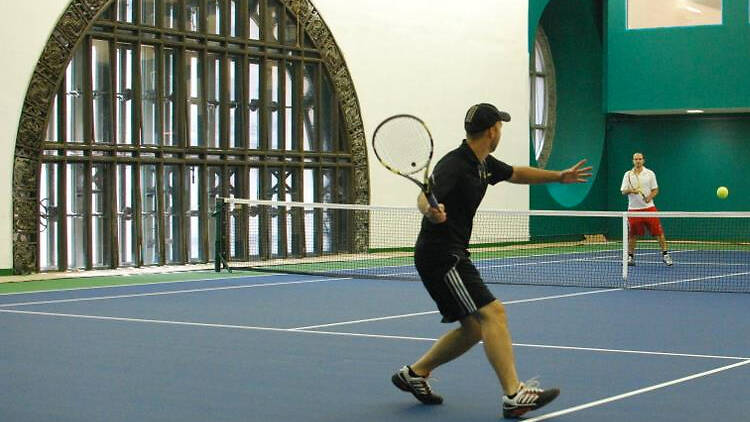 Tennis courts at Grand Central Terminal | New York, NY