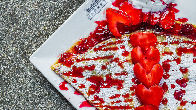 S'mores crepe at Baklava Bakery