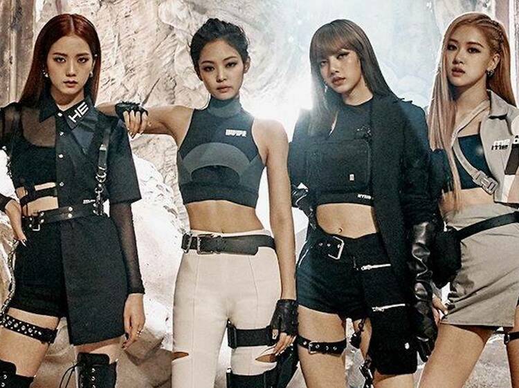 Blackpink performing in Singapore on May 13, 2023