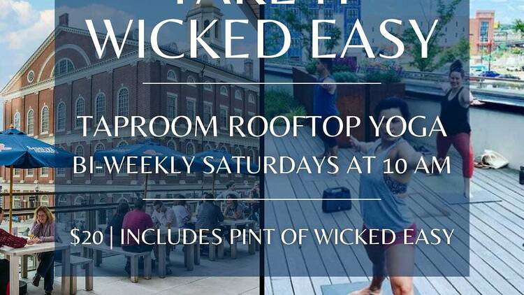 Take it Wicked Easy Rooftop Yoga