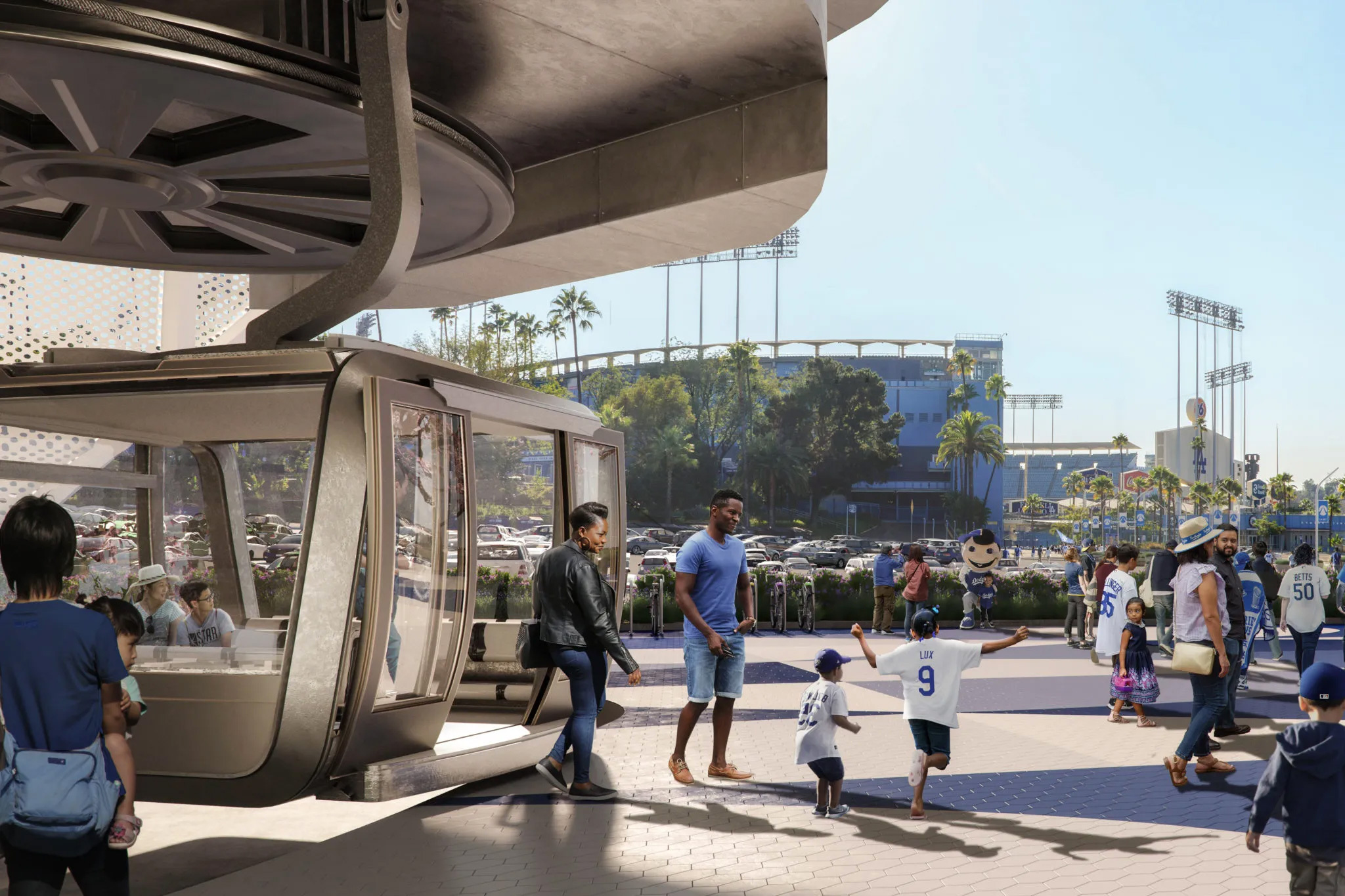 Inside Dodger Stadium Gondola Prototype – NBC Los Angeles