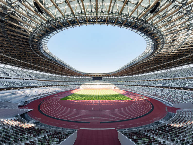 Japan National Stadium – Nighttime Tour and Beer Terrace