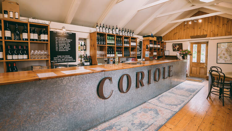 Coriole wine tasting room