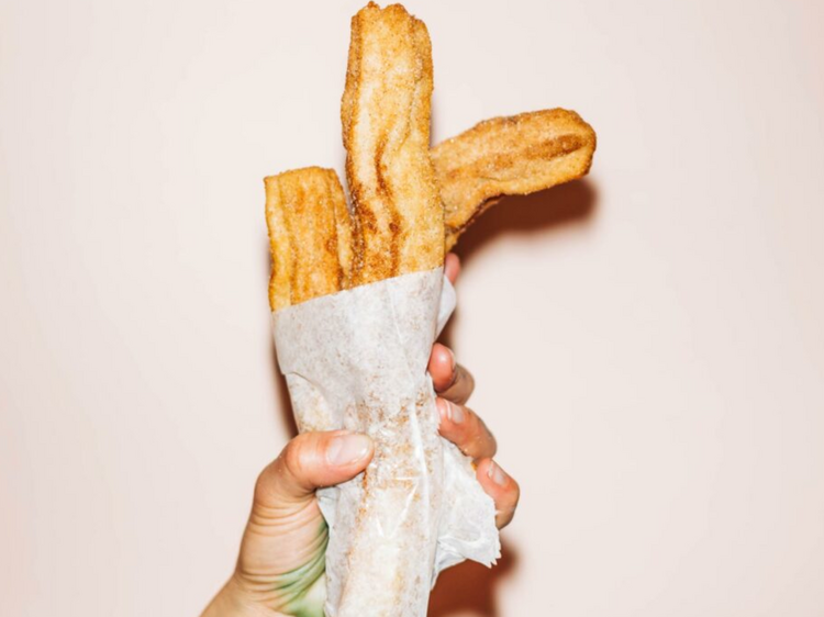 Grab a foot-long churro at this new dessert shop in Clinton Hill