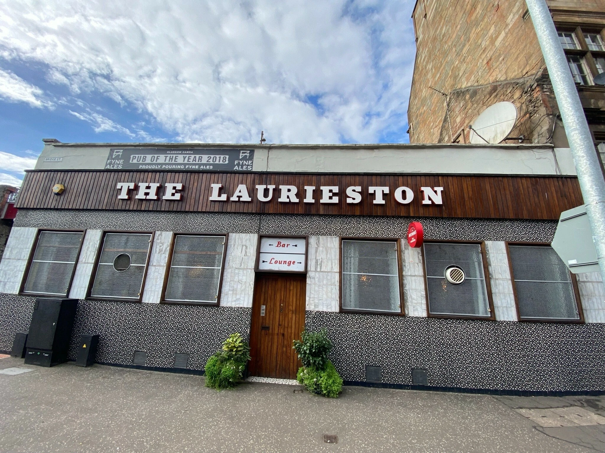 The Laurieston Bar in Glasgow, Scotland