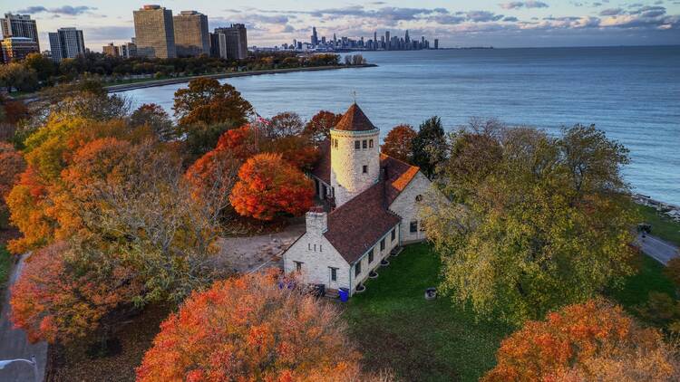 Promontory Point in Hyde Park Chicago 