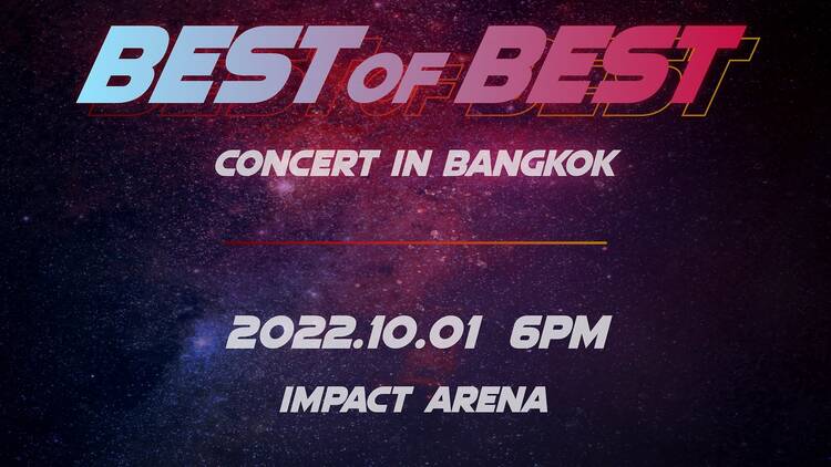 Best of Best Concert in Bangkok
