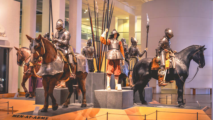 See the country’s national collection of arms and armour at Royal Armouries