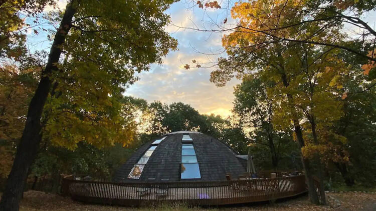 Airbnb’s Dome House in New Paltz