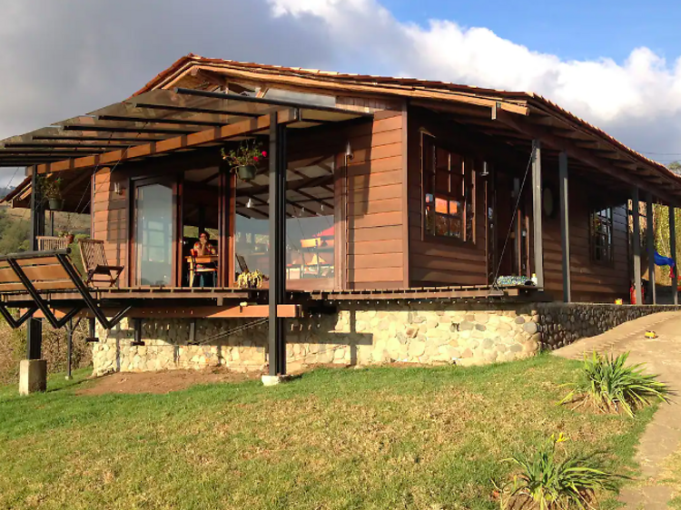 The cozy home in the Cartago Mountains