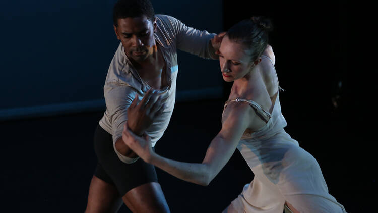 Lydia Johnson Dance: Night and Dreams Craig Hall and Laura Di Orio in Lydia Johnson's "Night and Dreams"