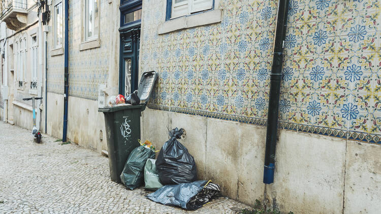 Acção de limpeza da Graça