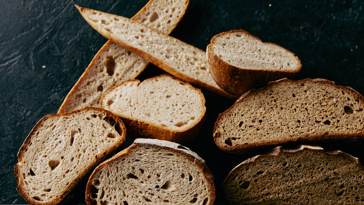 Gluten free bread at Kudo