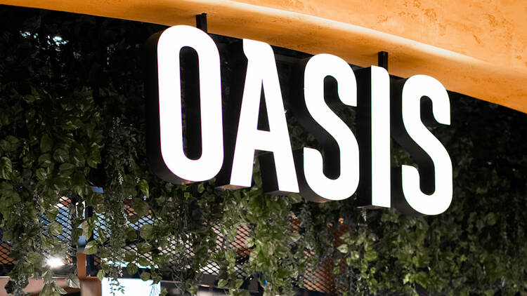 Oasis sign