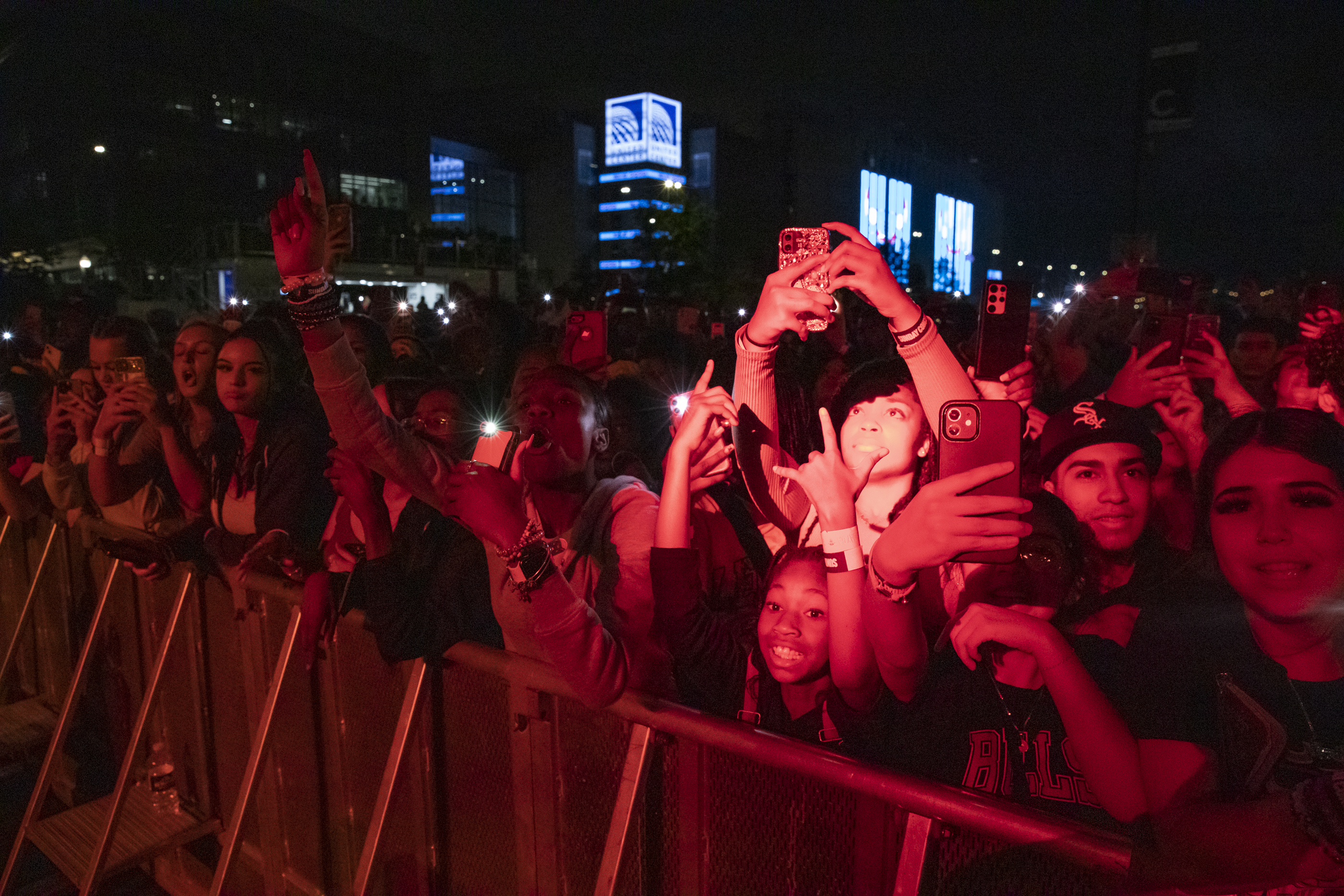 The crowd at G Herbo at Bulls Fest