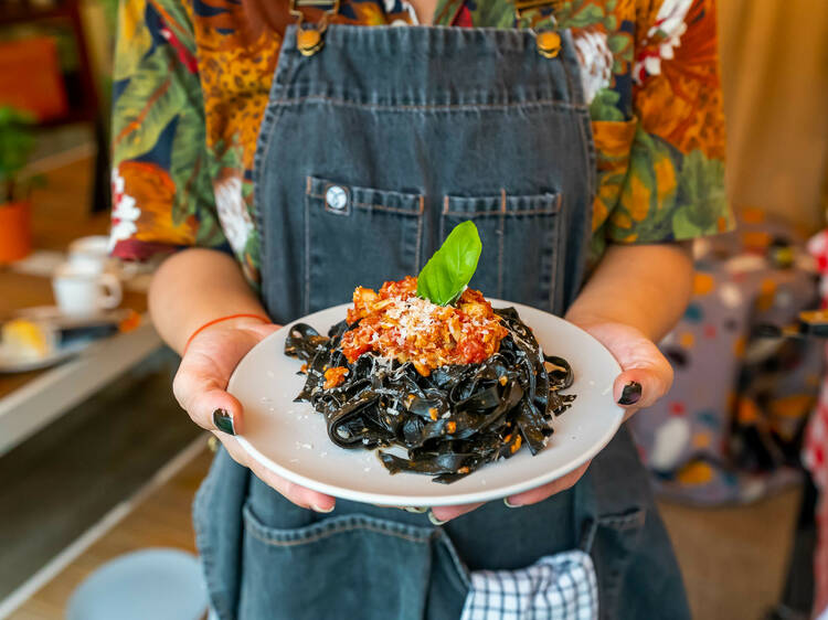 Whip up a plate of handmade crab tagliatelle 