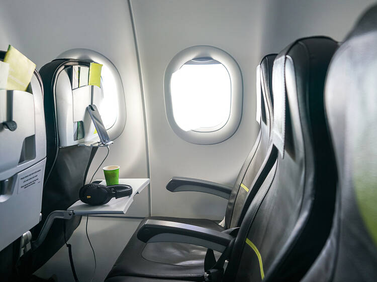 Are reclining seats in economy class on the way out?