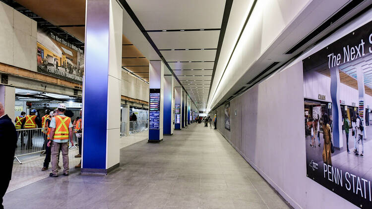 New LIRR concourse at Penn Station