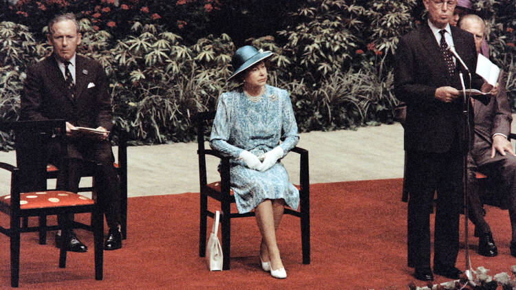 Queen Elizabeth II in Hong Kong