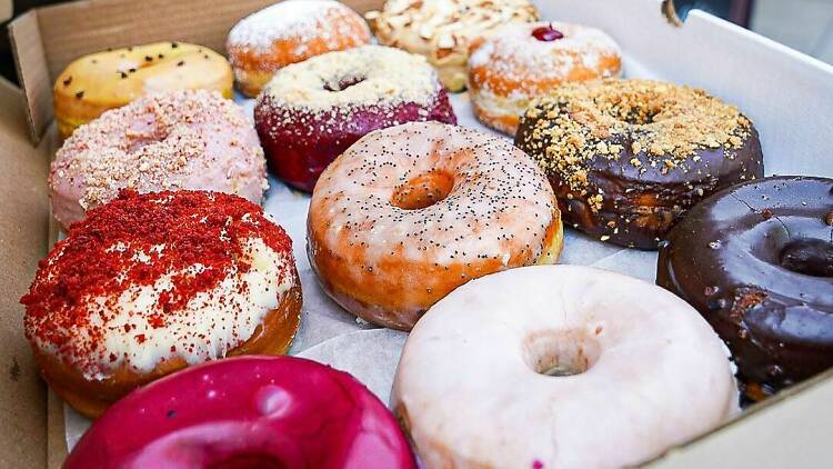 Doughnuts from Dough