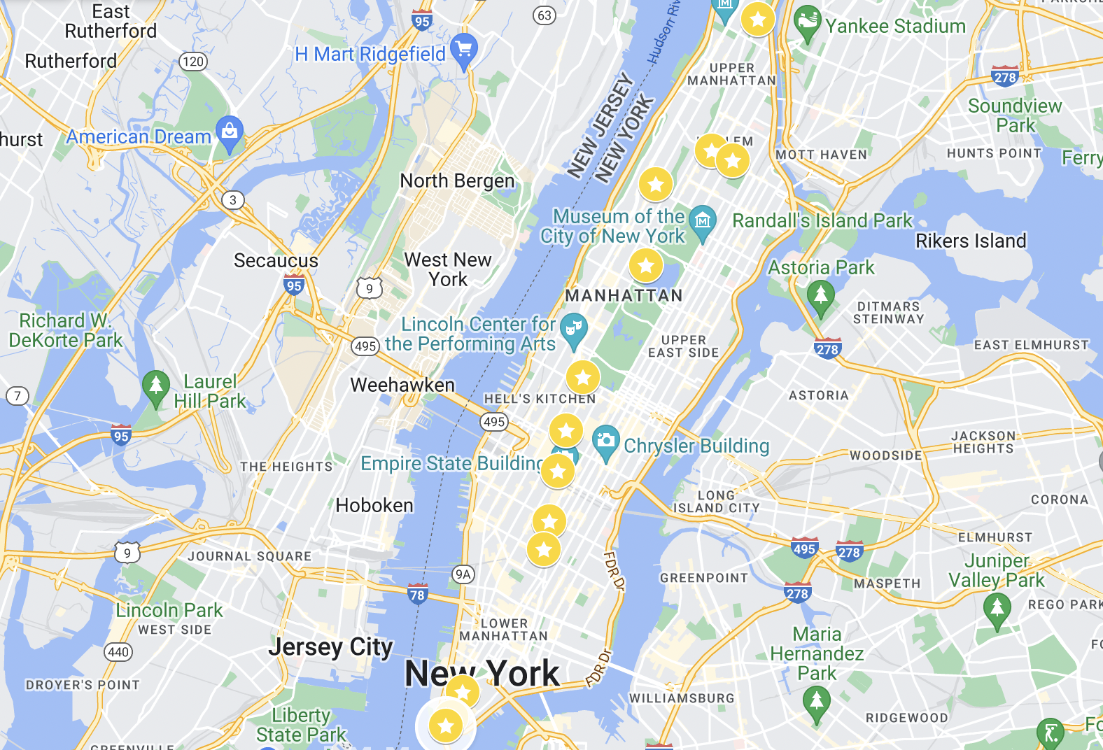 New York City Walking Tour Map Free Infoupdate