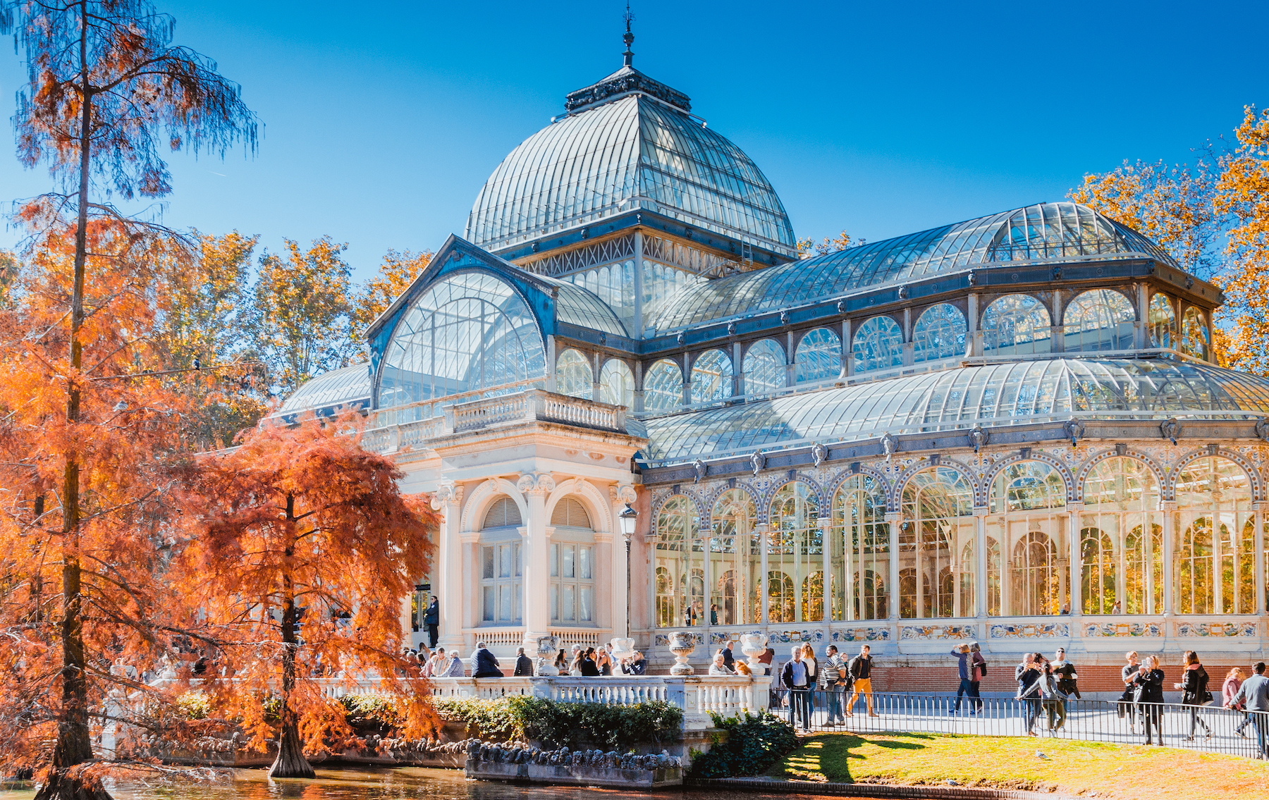 Madrid Retiro Palacio de Cristal