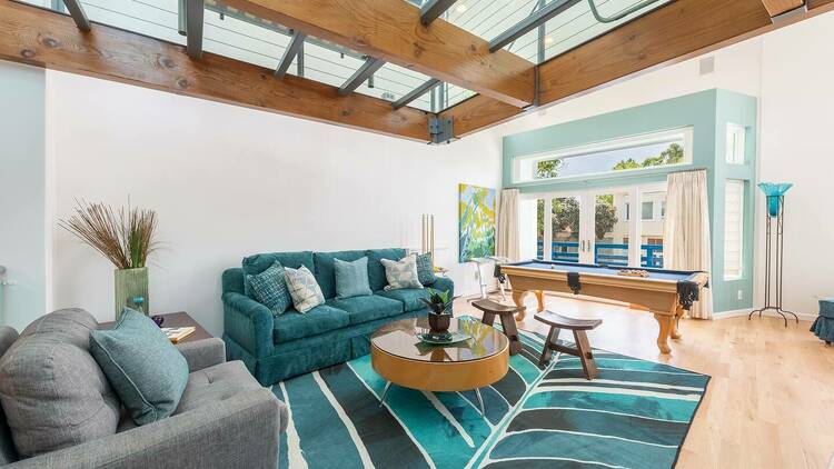 The colorful contemporary home in Ocean Park