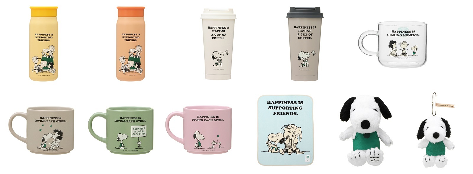 Starbucks is releasing a special Peanuts collection only in Japan