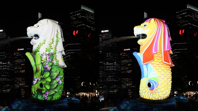 Singapore Tourism Board Merlion