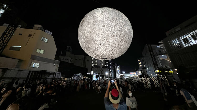 Museum of the Moon at Moon Art Night Shimokitazawa