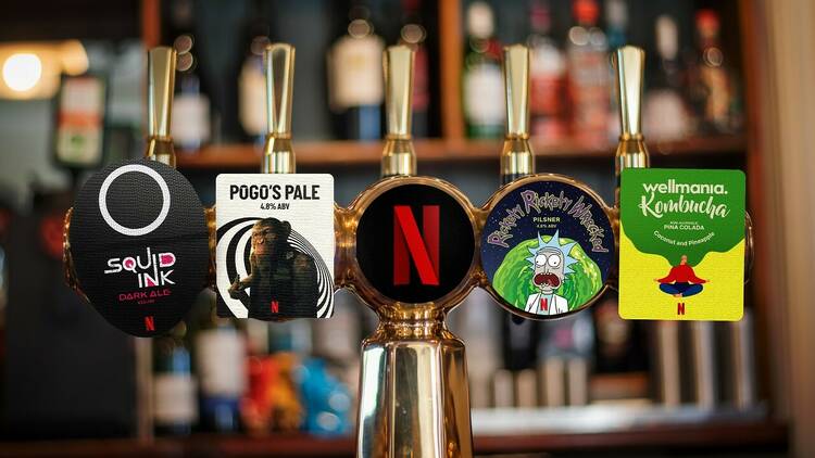 Who's Watch Inn - the Netflix Pub beer tap