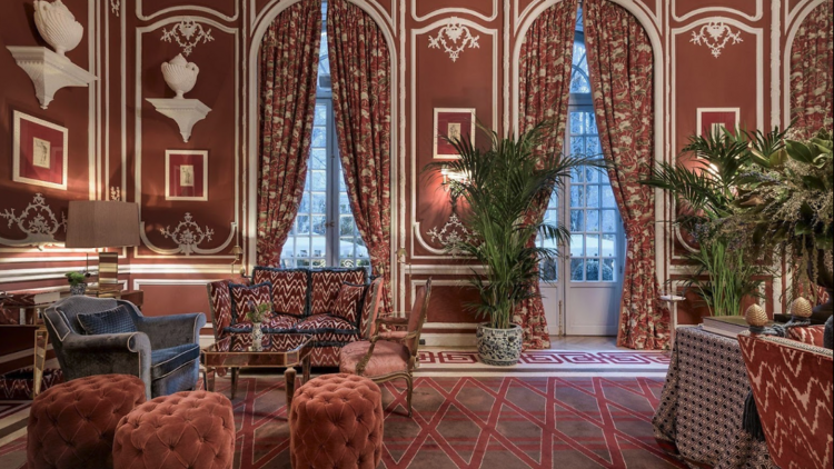 Salón Rojo. Hotel Santo Mauro