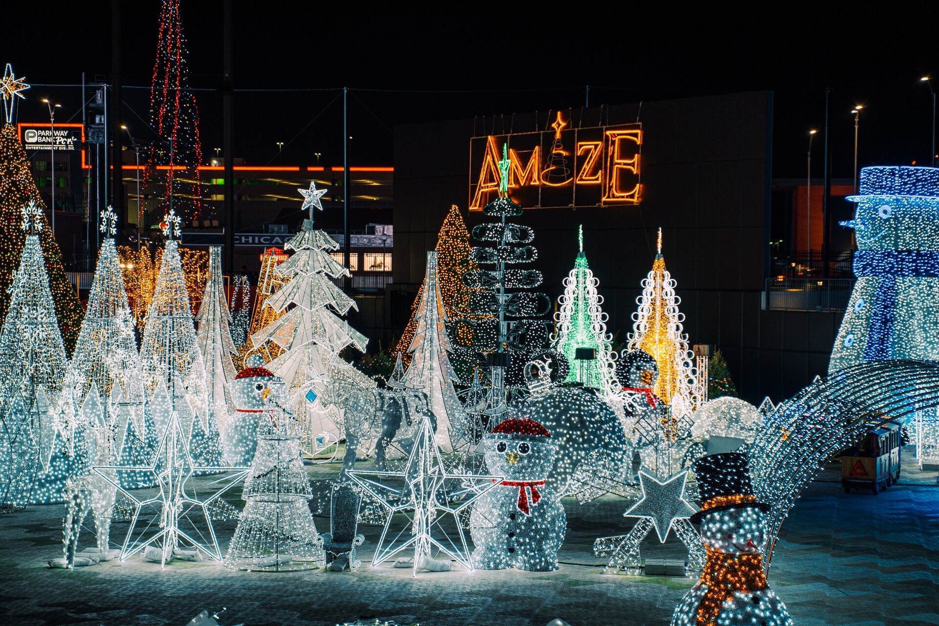 Amaze light. Tinley Park Light. The Lights Fest - Philadelphia.