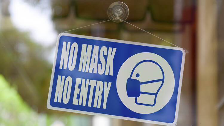 No mask no entry