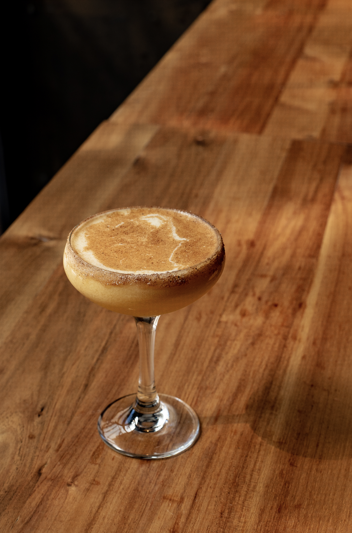 fall cocktail pumpkin spice boston