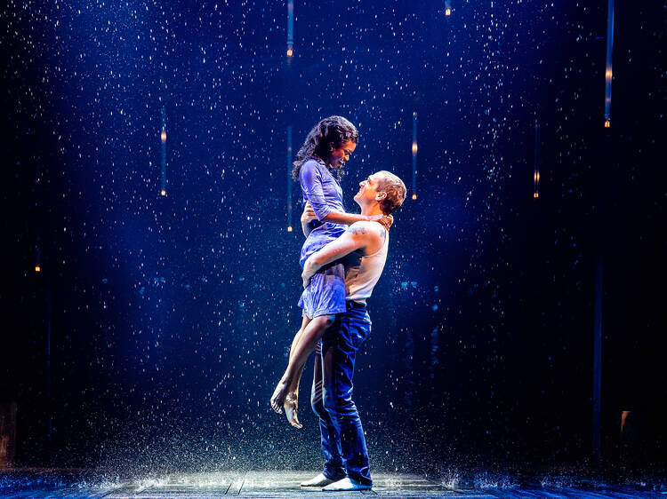 Allie and Noah in "The Notebook" musical 