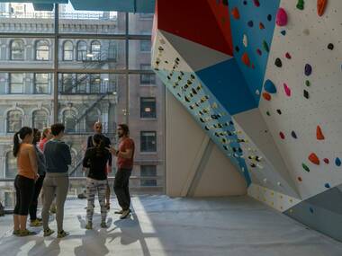 Learn to boulder at First Ascent Learn to boulder at First Ascent