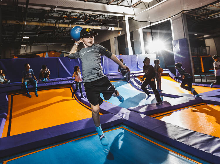 Bounce off the walls at Altitude Trampoline Park